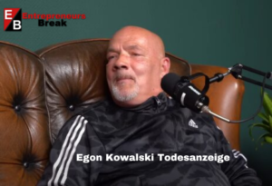 Egon Kowalski Todesanzeige