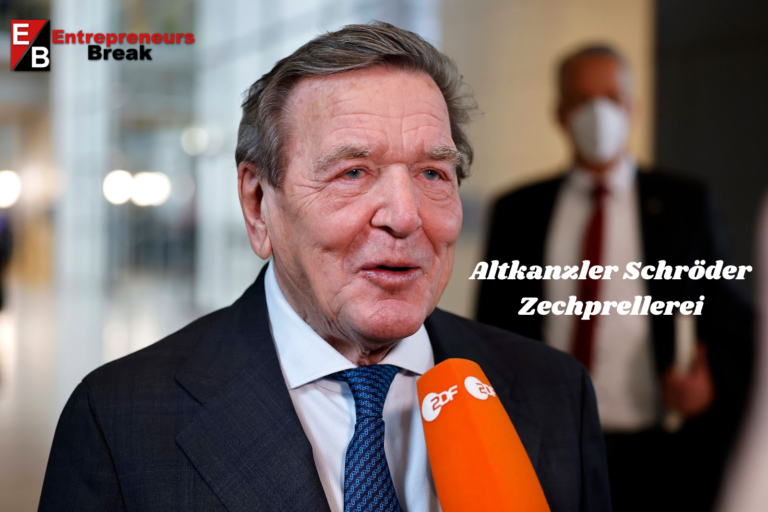 Altkanzler Schröder Zechprellerei